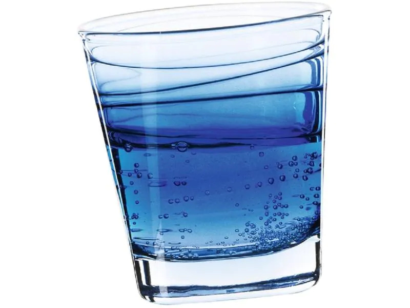 Leonardo Trinkglas Vario Struttura 250 ml, 6 Stück, Blau
