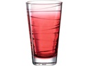Leonardo Trinkglas Vario Struttura 280 ml, 6 Stück, Rot