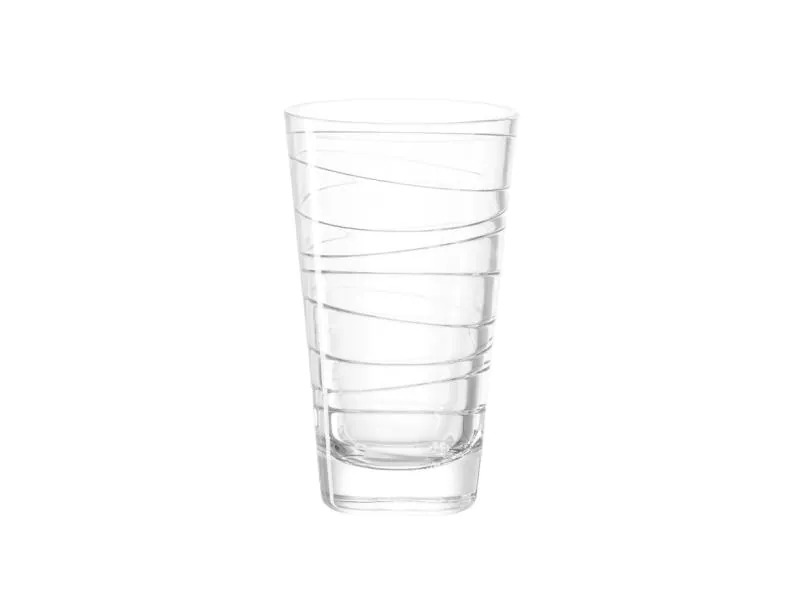 Leonardo Trinkglas Vario Struttura 280 ml, 6 Stück, Transparent