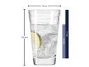 Leonardo Trinkglas Vario Struttura 280 ml, 6 Stück, Transparent
