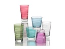 Leonardo Trinkglas Vario Struttura 280 ml, 6 Stück, Transparent