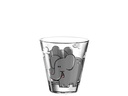 Leonardo Trinkglas für Kinder Bambini Elefant 215 ml, 6 Stück