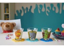 Leonardo Trinkglas für Kinder Bambini Elefant 215 ml, 6 Stück