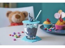 Leonardo Trinkglas für Kinder Bambini Elefant, 215 ml, 3-teilig