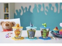 Leonardo Trinkglas für Kinder Bambini Elefant, 215 ml, 3-teilig