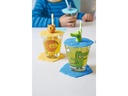 Leonardo Trinkglas für Kinder Bambini Krokodil, 215 ml, 3-teilig