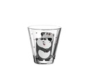 Leonardo Trinkglas für Kinder Bambini Panda 215 ml, 6 Stück