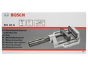 Bosch Professional Maschinenschraubstock 80 mm