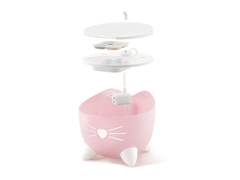 Catit Wasserautomat Pixi Fountain Rosa, 2.5 l