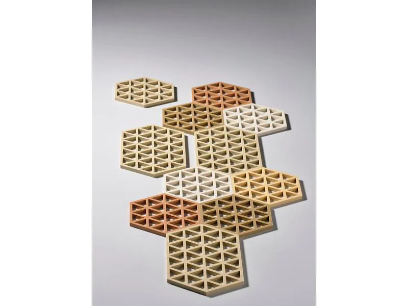 Zone Denmark Topfuntersetzer Triangles Sand