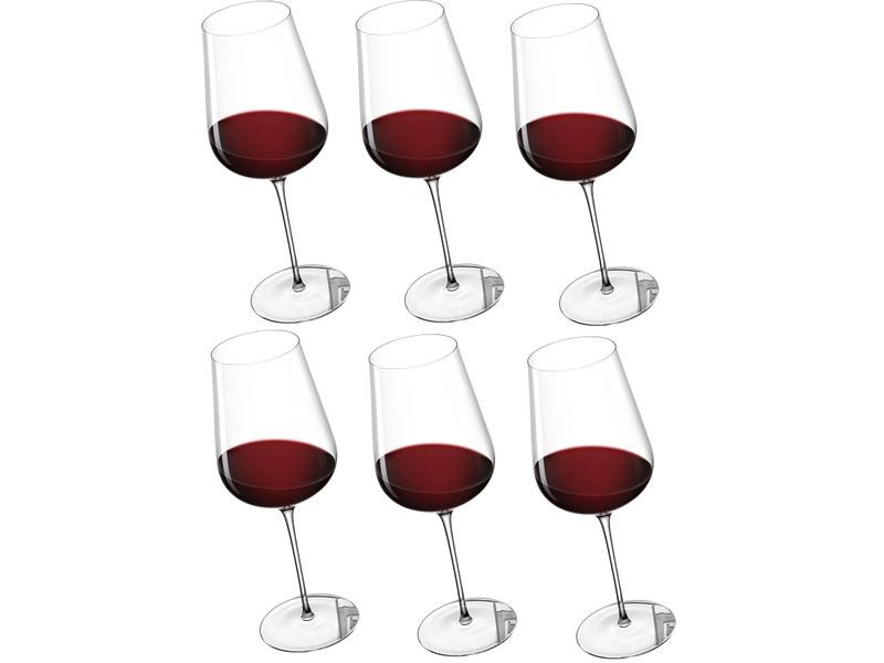 Leonardo Rotweinglas Brunelli 740 ml, 6 Stück, Transparent