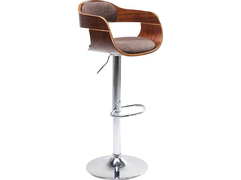 Kare Barhocker Monaco 106 x 48 x 48 cm, Schokolade