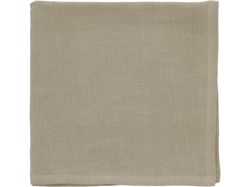Södahl Stoffserviette Pure Linen 45 cm x 45 cm, 4 Stück, Beige