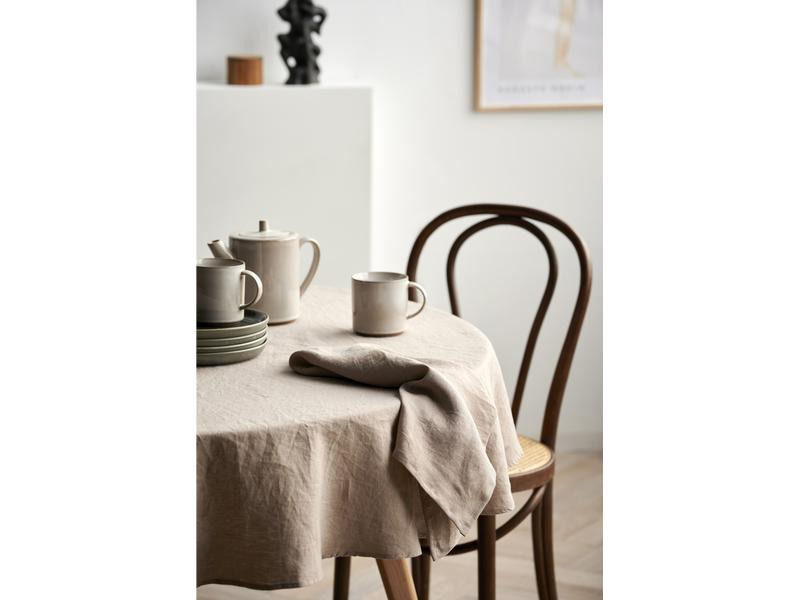 Södahl Stoffserviette Pure Linen 45 cm x 45 cm, 4 Stück, Beige