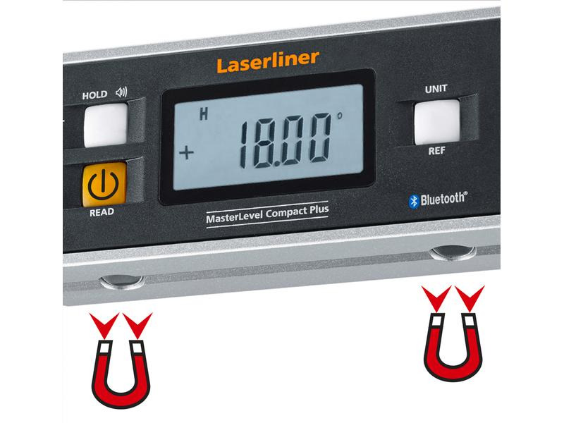 Laserliner Elektronik-Wasserwaage MasterLevel Compact Plus