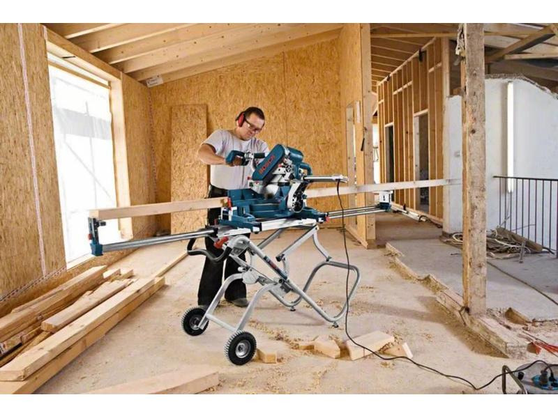 Bosch Professional Untergestell GTA 2500 W mit Maschinenhalter