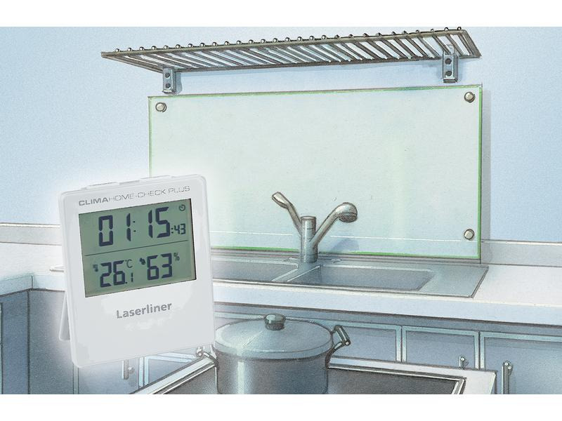 Laserliner Thermo-/Hygrometer ClimaHome Check Plus Digital