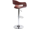Kare Barhocker Monaco 106 x 48 x 48 cm, Braun