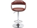 Kare Barhocker Monaco 106 x 48 x 48 cm, Braun
