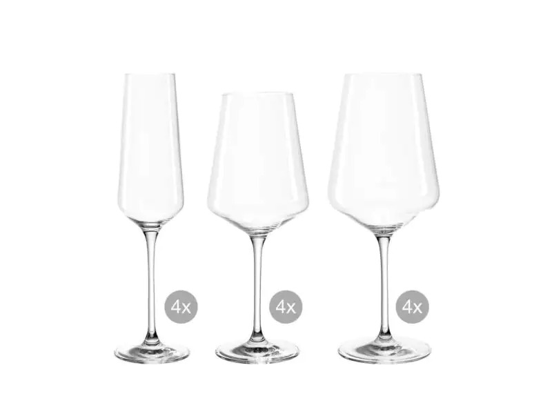 Leonardo Weingläser-Set Puccini 12-teilig, Transparent