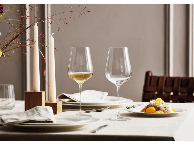 Leonardo Weissweinglas Brunelli 470 ml, 6 Stück, Transparent
