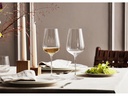 Leonardo Weissweinglas Brunelli 580 ml, 6 Stück, Transparent