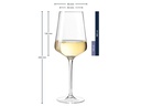 Leonardo Weissweinglas Puccini 560 ml, 6 Stück, Transparent