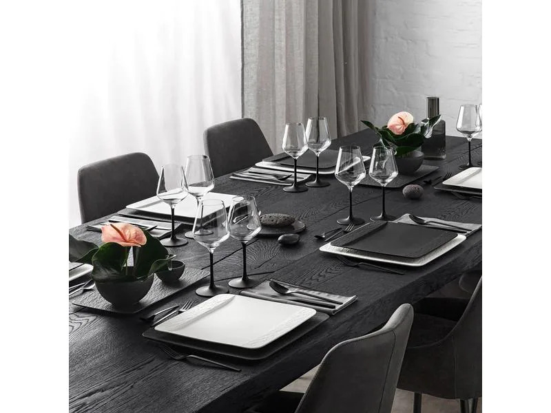 Villeroy &amp; Boch Weissweinglas Rock 380 ml, 4 Stück, Transparent