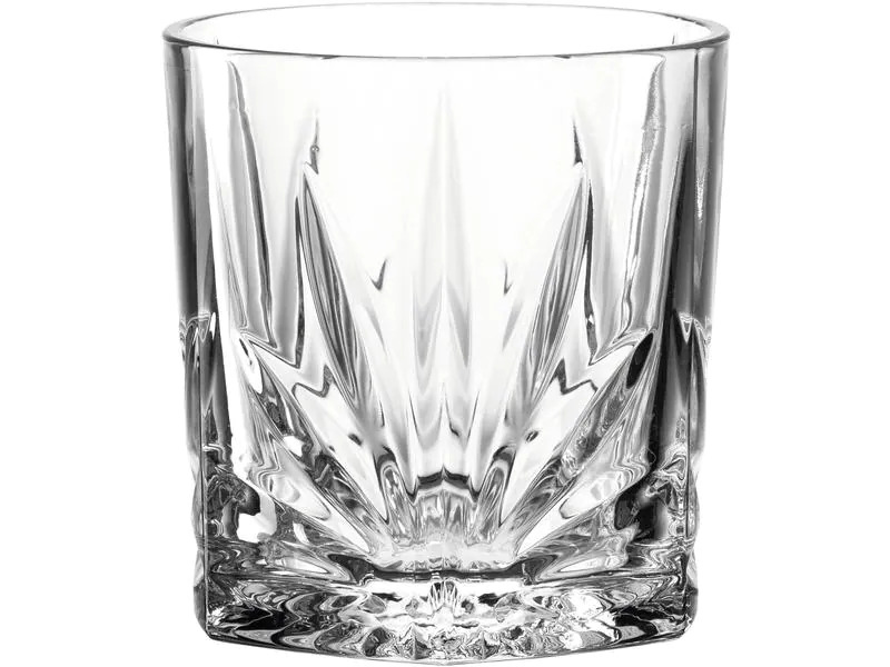 Leonardo Whiskyglas Capri 220 ml, 4 Stück, Transparent