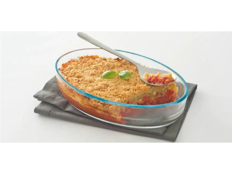 Pyrex Auflaufform 30 x 21 cm Oval, Transparent