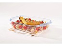 Pyrex Auflaufform 35 x 23 cm Eckig, Transparent