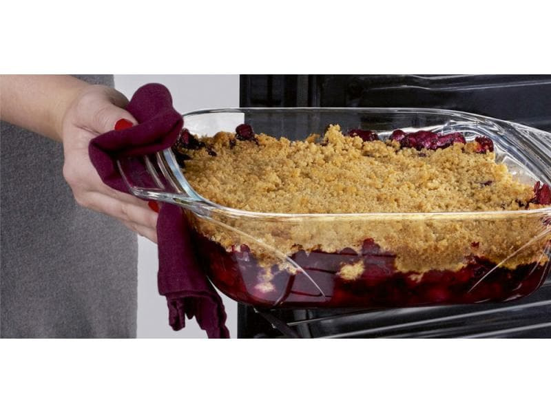 Pyrex Auflaufform 39 x 25 cm Eckig, Transparent
