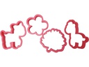 Cut my Cookies Ausstecher Serie Safari mit Giraffe und Zebra