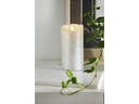 Star Trading LED-Kerzen Set Flamme Rustic, Ø 75 cm x 150 mm, Silber