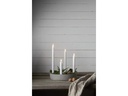 Star Trading LED-Stabkerzen Set Pillar Dinner 2.1 cm x 28.5 cm, Weiss