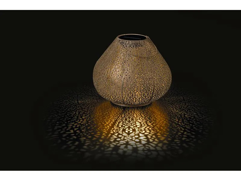 STT Laterne Solar Antic Lantern Jade L, Beige