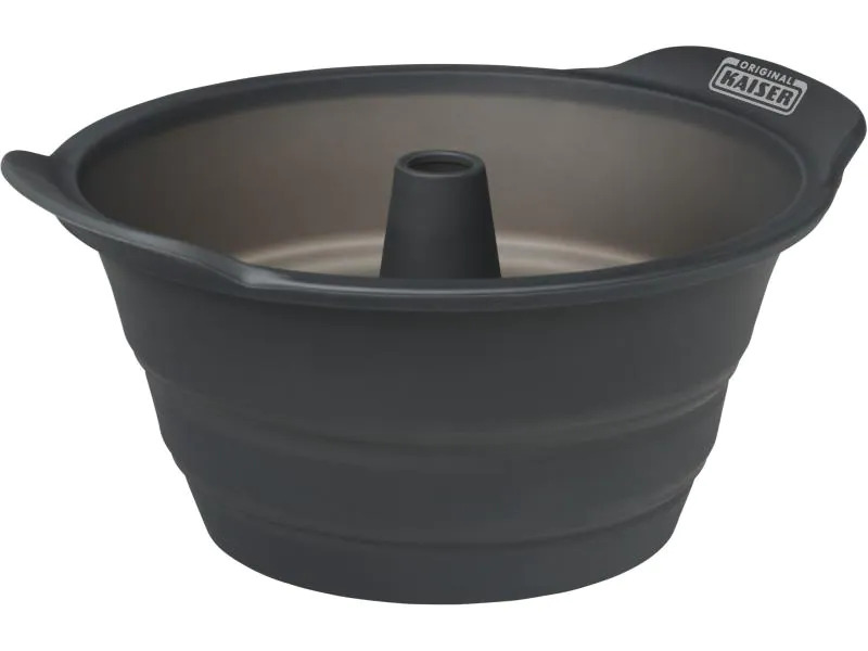 Kaiser Bundform CrispFlex 24 cm, Schwarz