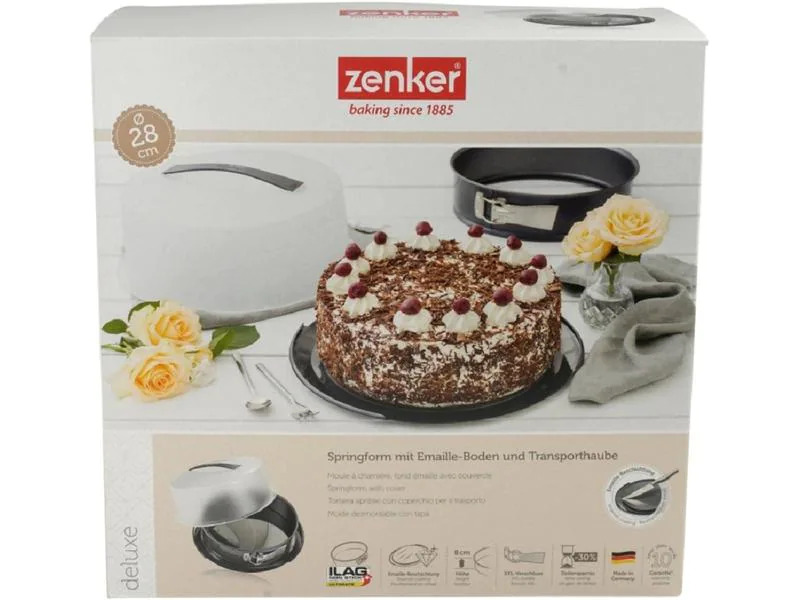 Zenker Springform mit Haube, Ø 28 cm