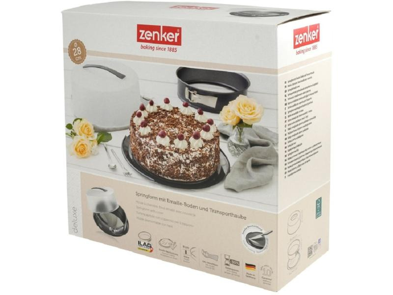 Zenker Springform mit Haube, Ø 28 cm