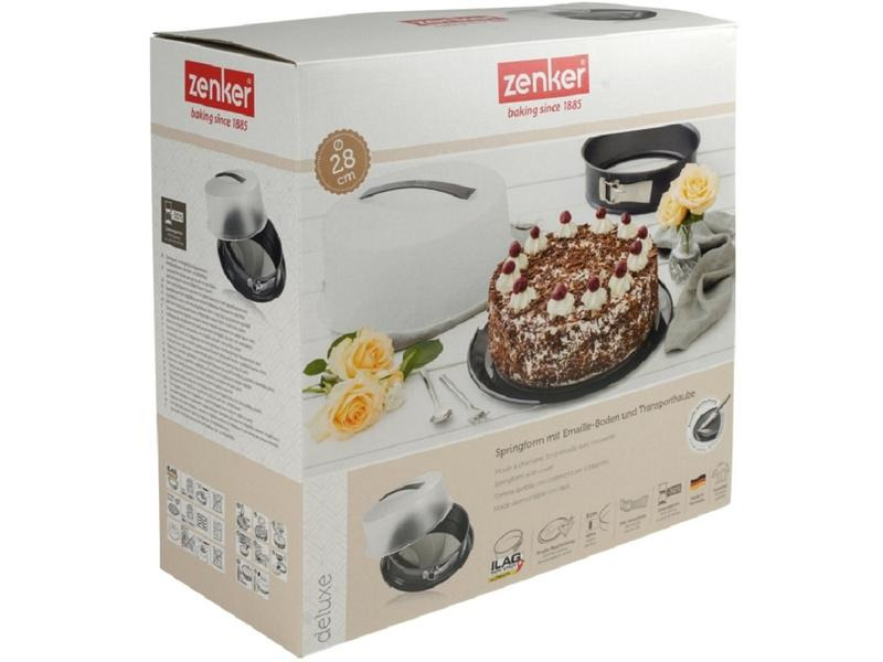 Zenker Springform mit Haube, Ø 28 cm