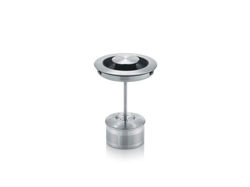 Graef Wasserkocher WK 350, 1 l, Edelstahl/Transparent
