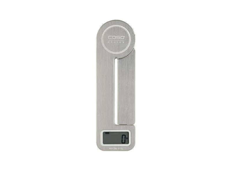 Caso Küchenwaage KitchenEcostyle, Silber