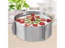DrOetker Backrahmen Silber, Rund