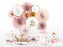 Partydeco Kuchen-Topper Mr &amp; Mrs 25.5 cm, 1 Stück, Gold