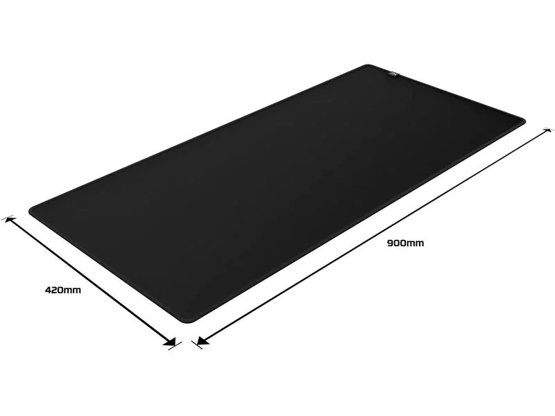 HyperX Gaming-Mausmatte Pulsefire Mat (XL) Schwarz