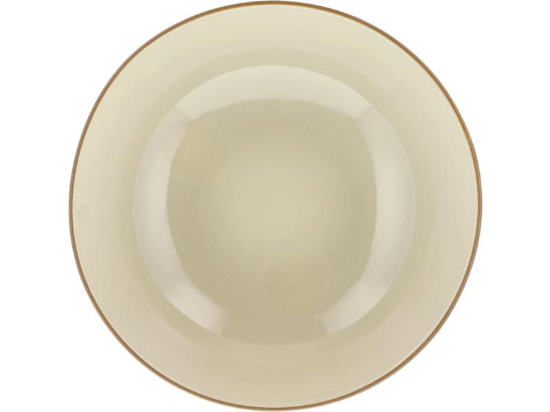 Bitz Salatschüssel Wood Sand 30 cm, 1 Stück, Crème