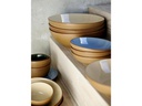 Bitz Salatschüssel Wood Sand 30 cm, 1 Stück, Crème