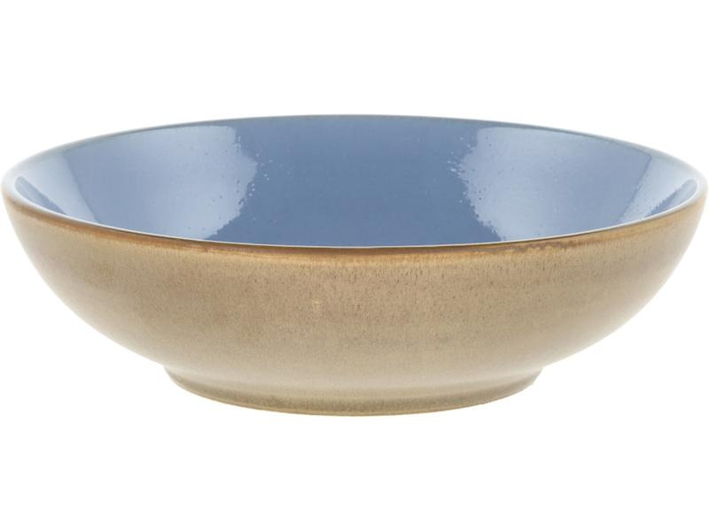 Bitz Suppen- &amp; Pastateller Wood Ocean Ø 20 cm, 6 Stück, Hellblau