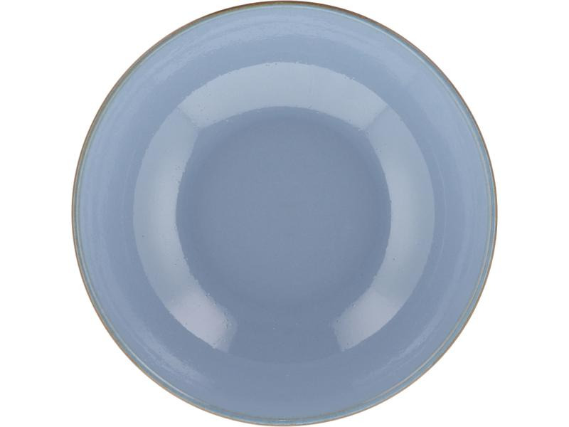 Bitz Suppen- &amp; Pastateller Wood Ocean Ø 20 cm, 6 Stück, Hellblau