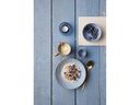 Bitz Suppen- &amp; Pastateller Wood Ocean Ø 20 cm, 6 Stück, Hellblau